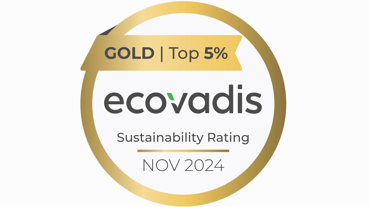 Schréder achieved EcoVadis Gold rating in 2024 for third consecutive year