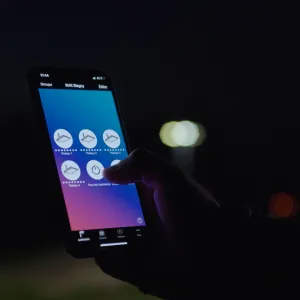 Sistemul de control la distanță Schréder ITERRA pentru iluminatul sportiv este prevăzut cu o interfață vizuală intuitivă.